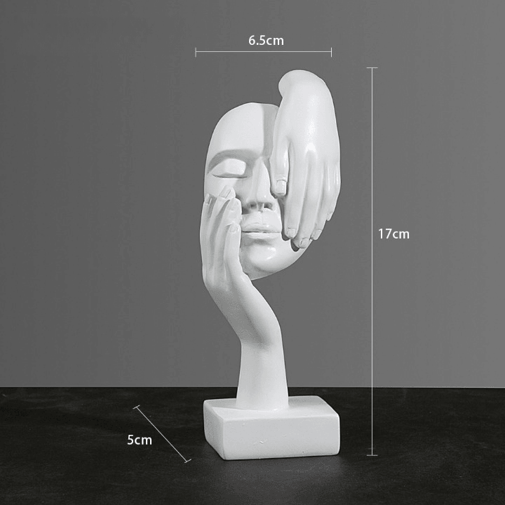 Abstract Face Statue ConnectRoom