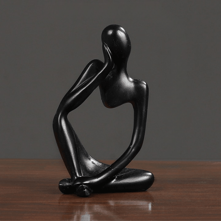 Abstract Thinker Statue ConnectRoom