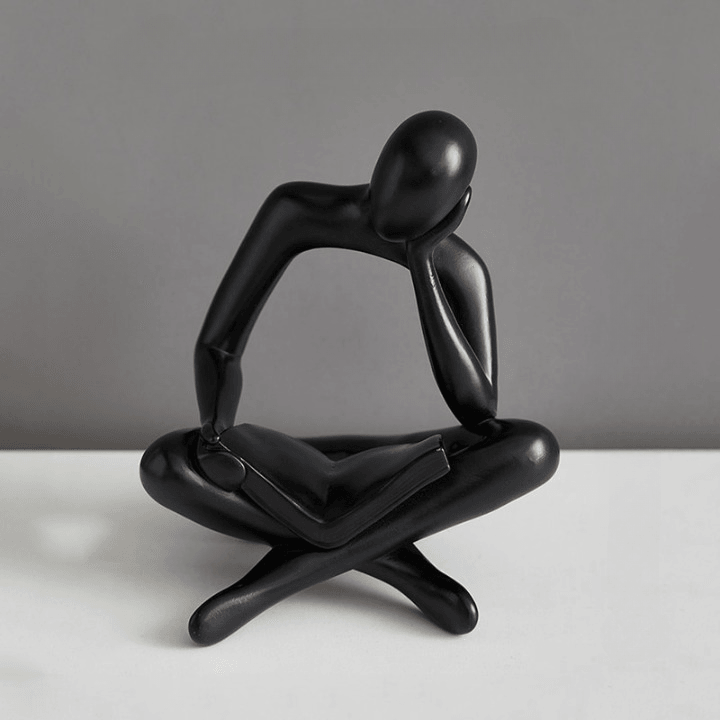 Abstract Thinker Statue ConnectRoom