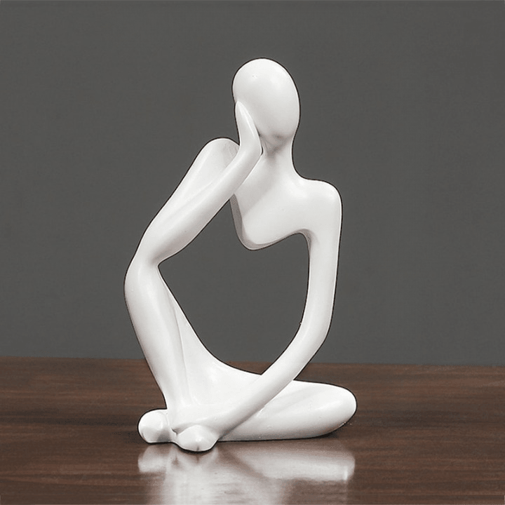 Abstract Thinker Statue ConnectRoom