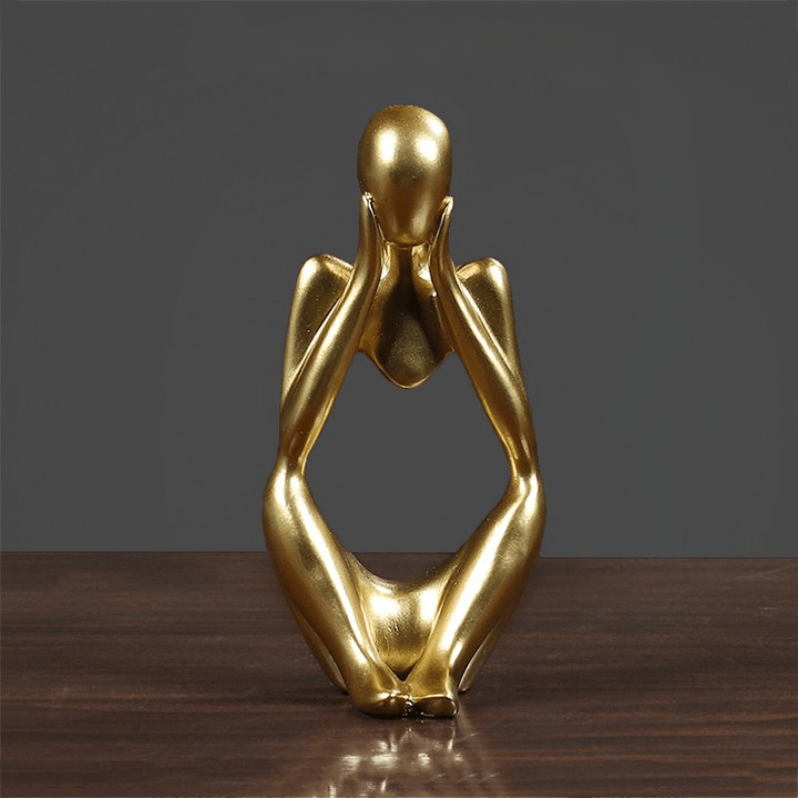 Abstract Thinker Statue ConnectRoom