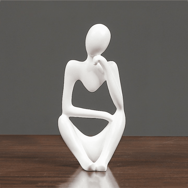 Abstract Thinker Statue ConnectRoom