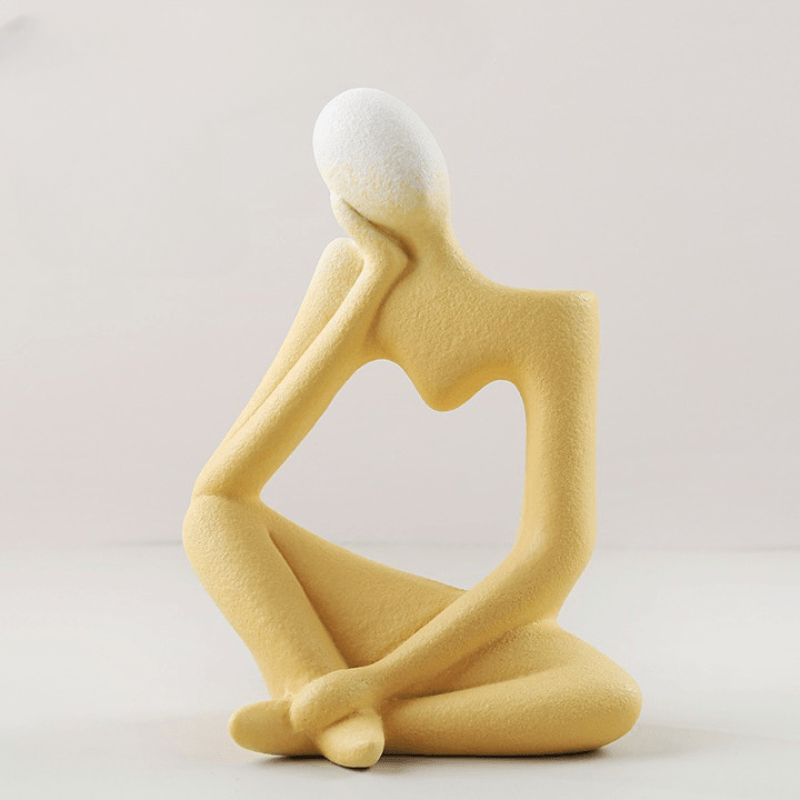 Abstract Thinker Vase ConnectRoom