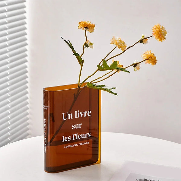 Acrylic Book Vase ConnectRoom