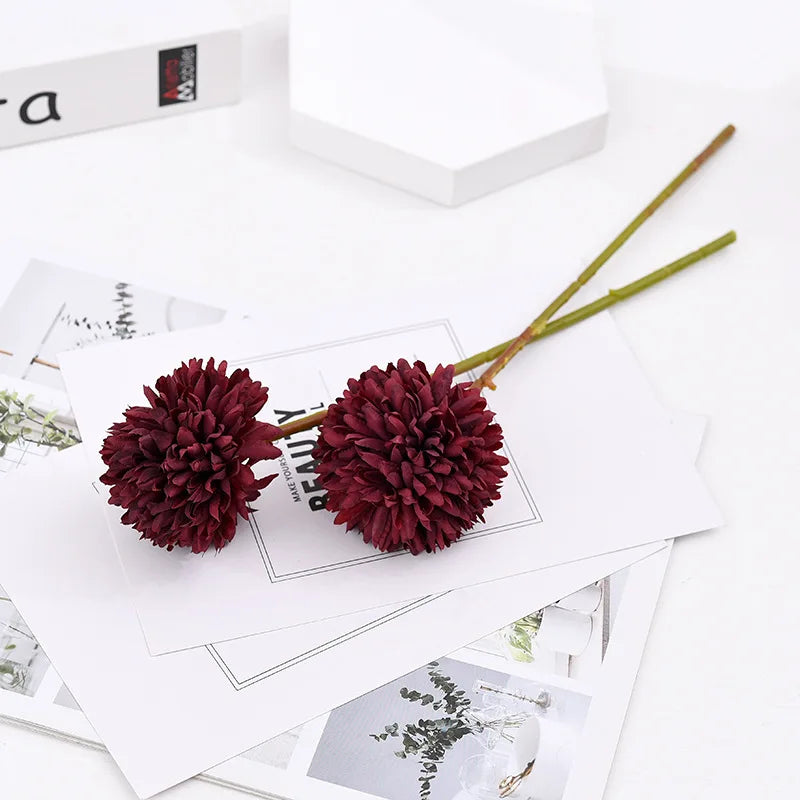 Artificial Silk Chrysanthemum Flower ConnectRoom