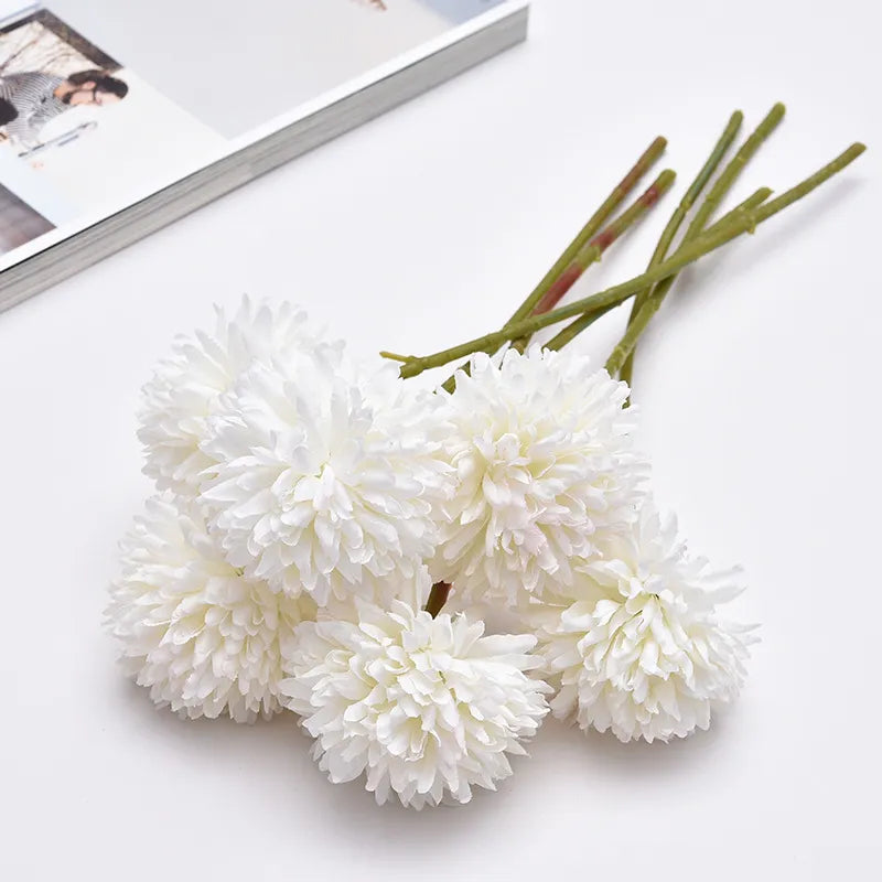 Artificial Silk Chrysanthemum Flower ConnectRoom