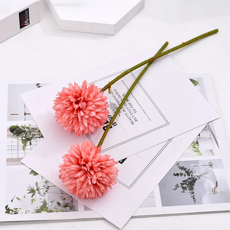 Artificial Silk Chrysanthemum Flower ConnectRoom