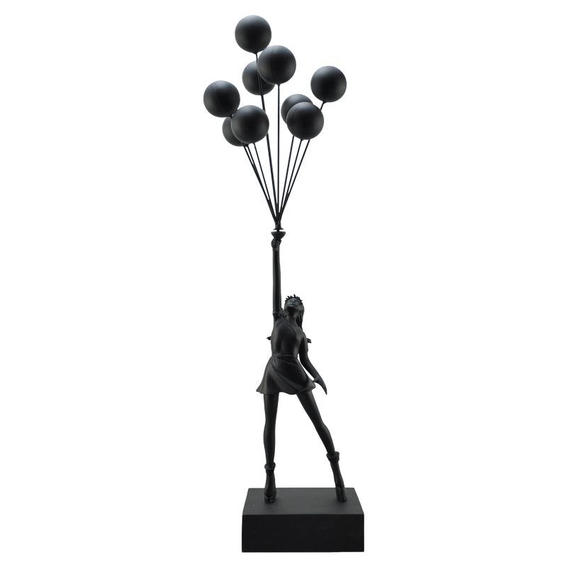 Banksy Balloon Girl Statue ConnectRoom