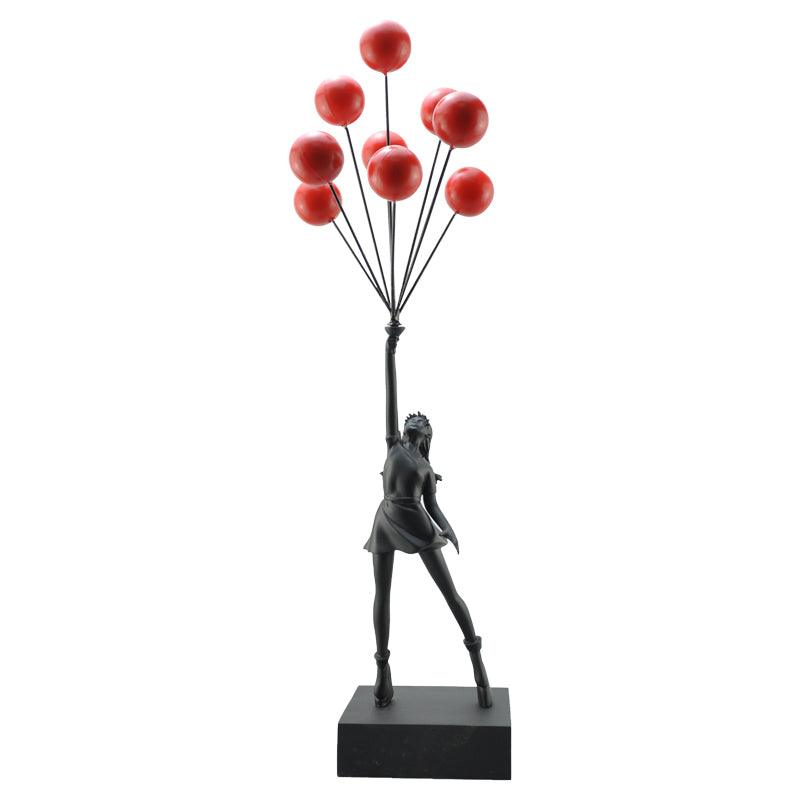 Banksy Balloon Girl Statue ConnectRoom