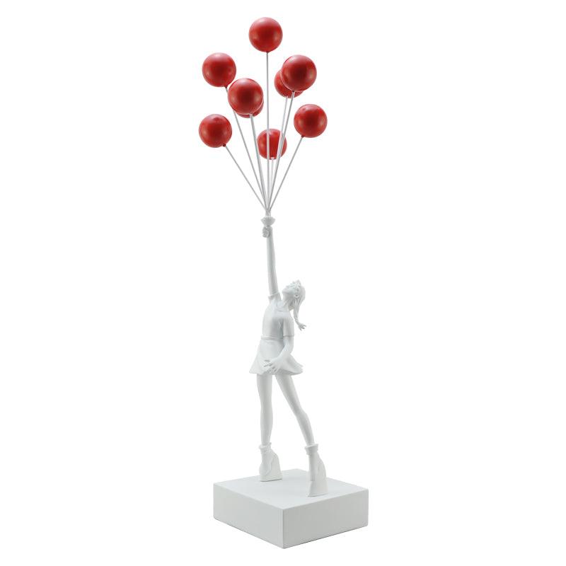 Banksy Balloon Girl Statue ConnectRoom