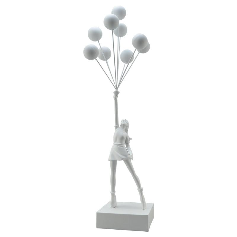 Banksy Balloon Girl Statue ConnectRoom