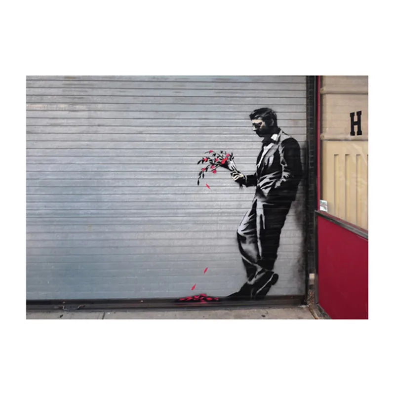 Banksy Graffiti Wall Art ConnectRoom