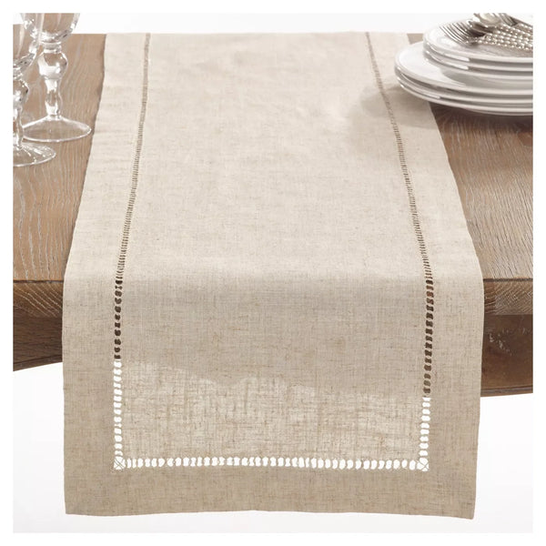Classic Hemstitch Table Runner ConnectRoom