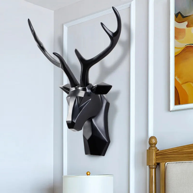 Deer Head Wall Sculpture ConnectRoom