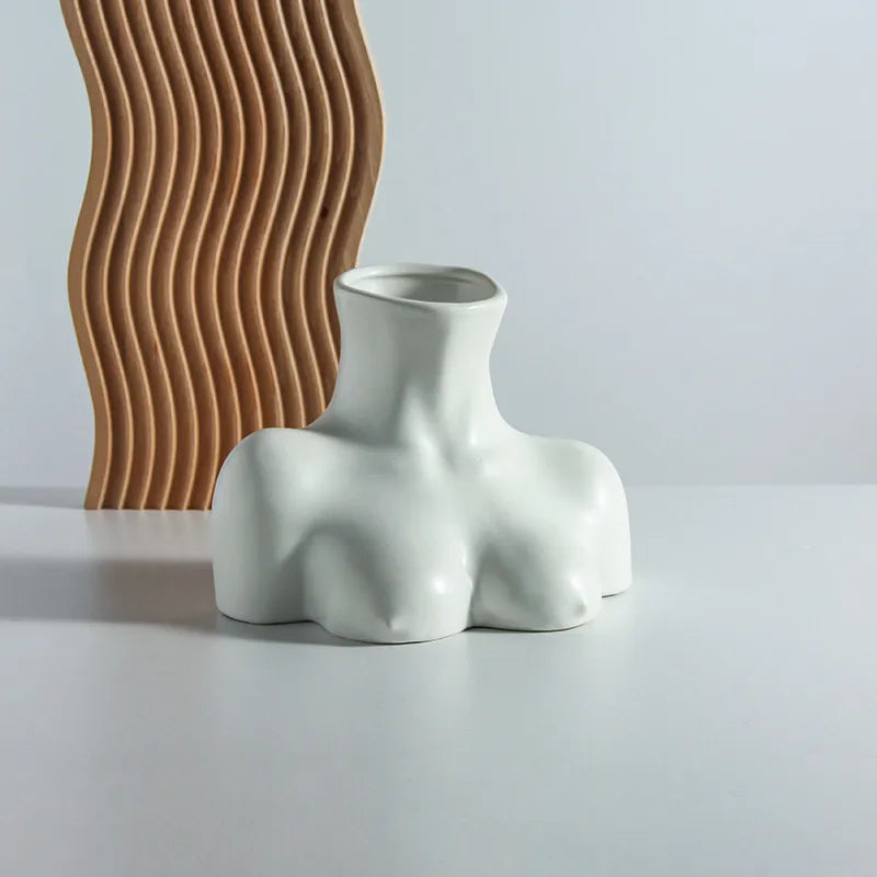 Female Bust Vase ConnectRoom