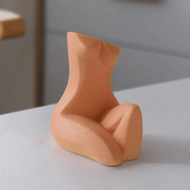 Female Sculpture Vase ConnectRoom