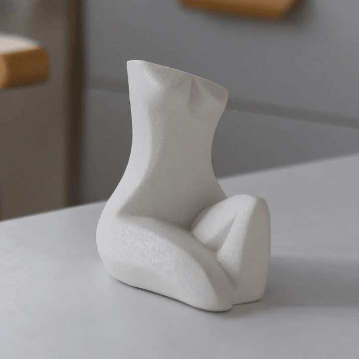 Female Sculpture Vase ConnectRoom