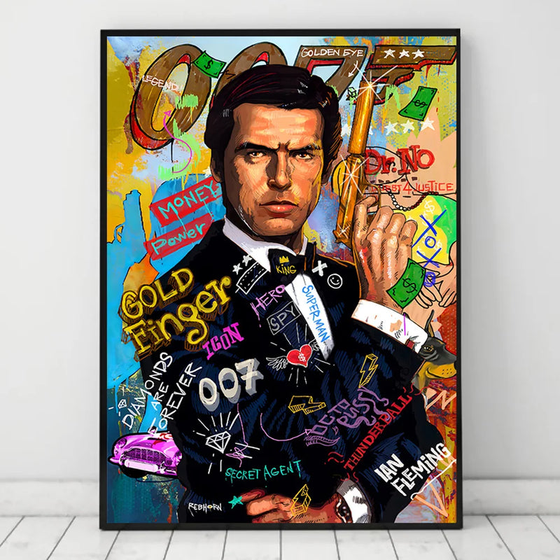 Gangster Icons Canvas ConnectRoom