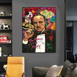 Gangster Icons Canvas ConnectRoom