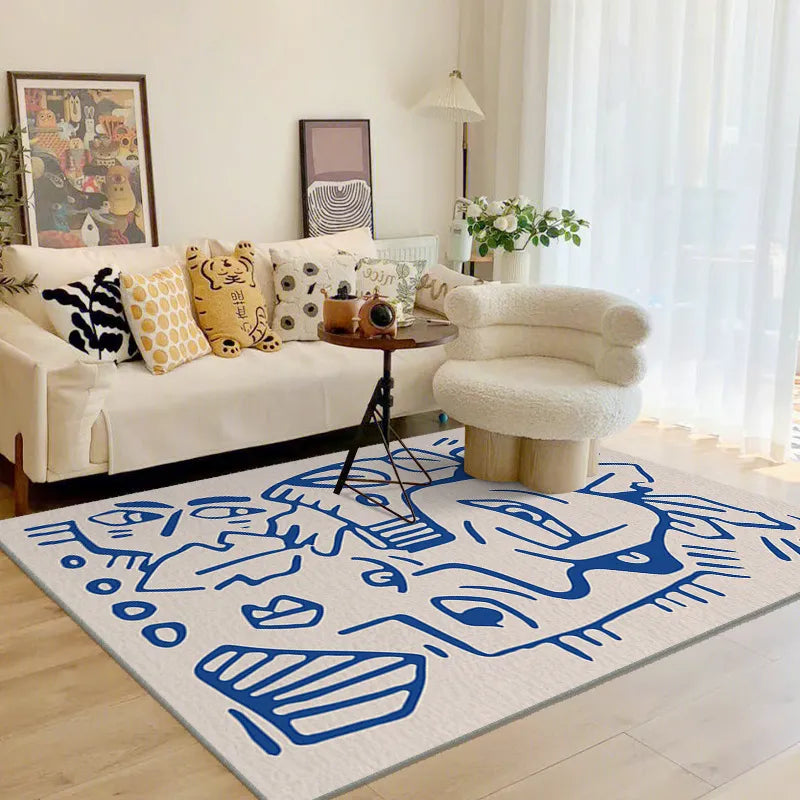 Geometric Bohemian Carpet ConnectRoom