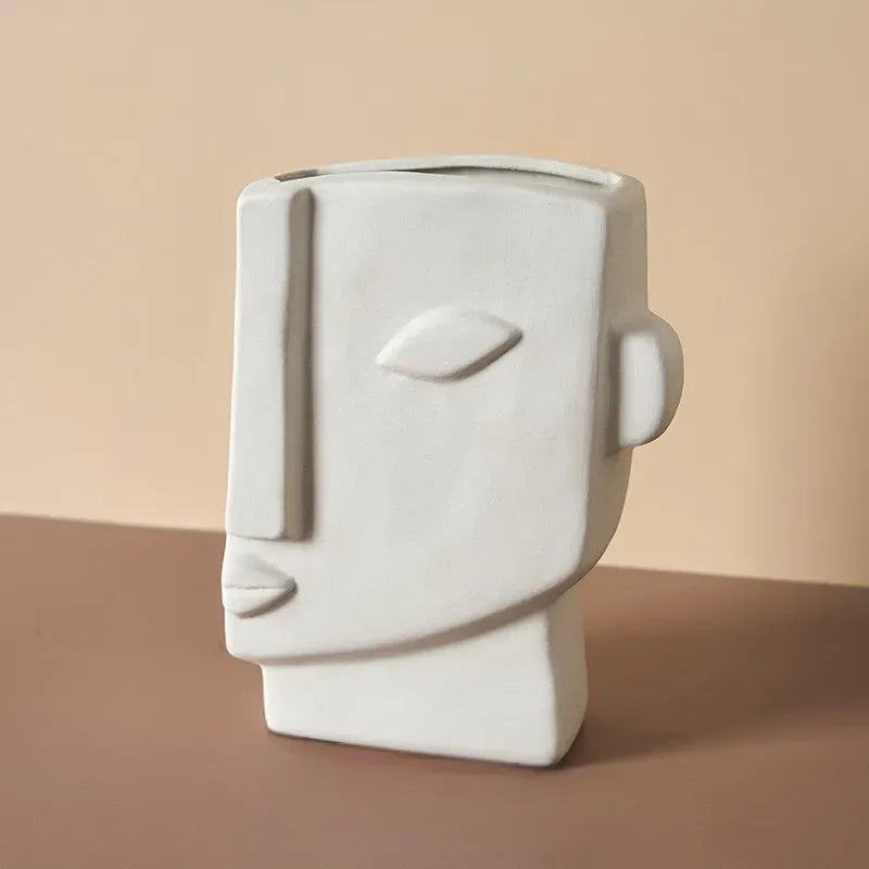 Nordic Face Vase