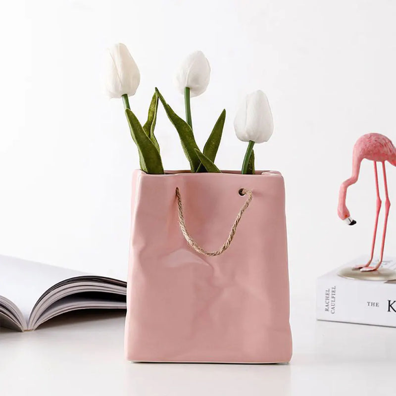 Shopping Bag Vase