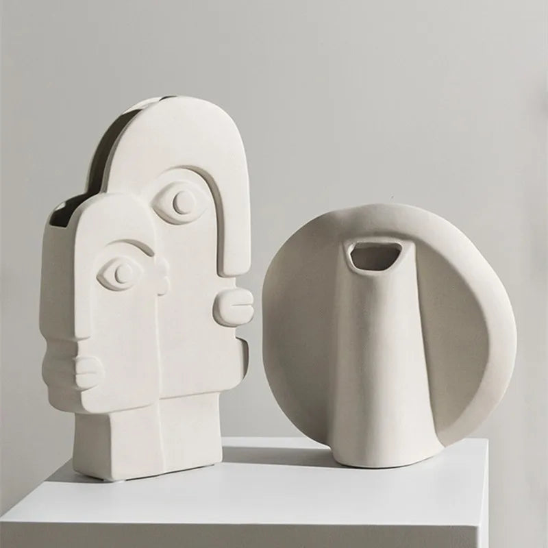 Nordic Face Vase