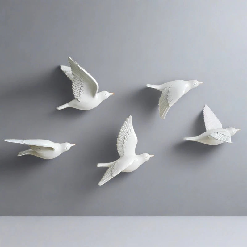 3d Resin Bird Stickers