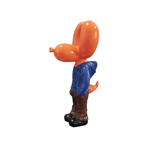 Hoodie Balloon Dog Statue ConnectRoom