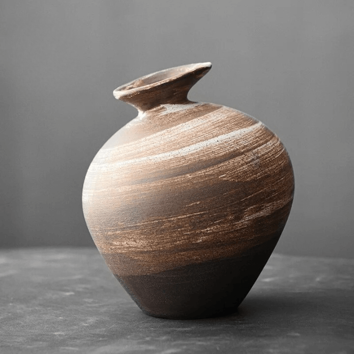 Japanese Terracotta Vase ConnectRoom