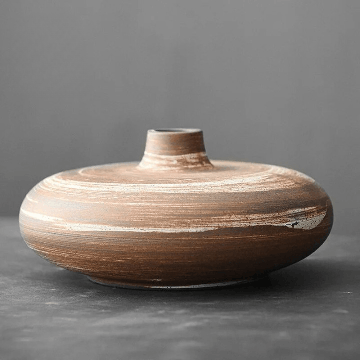 Japanese Terracotta Vase ConnectRoom