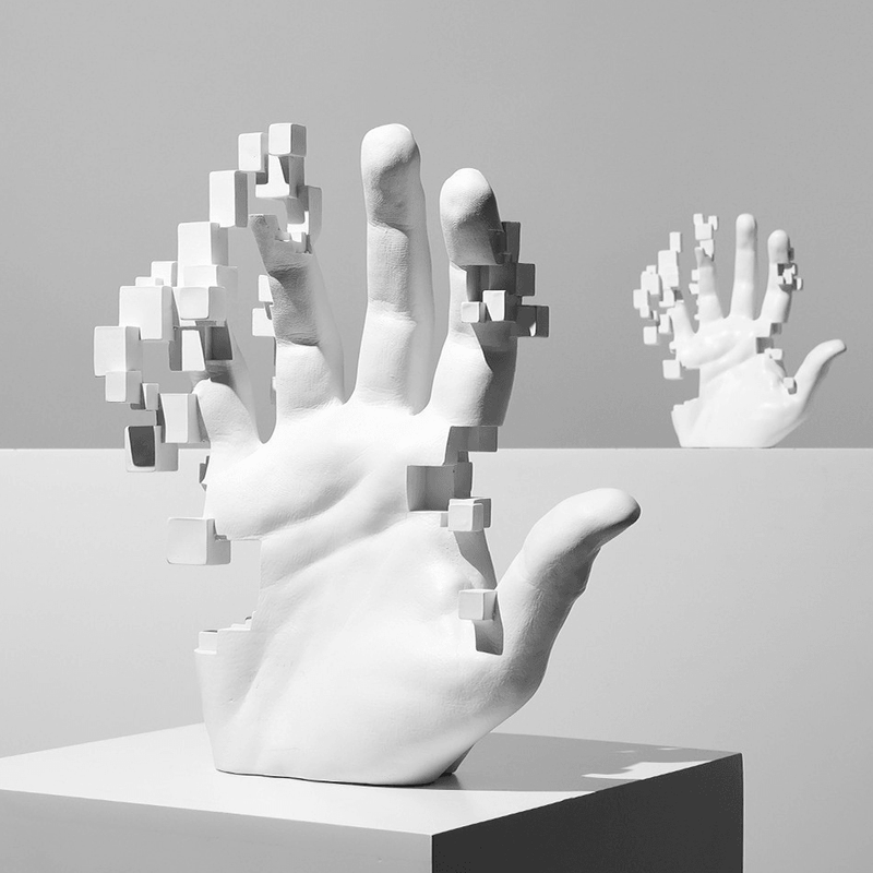 Matrix Hand Statue ConnectRoom