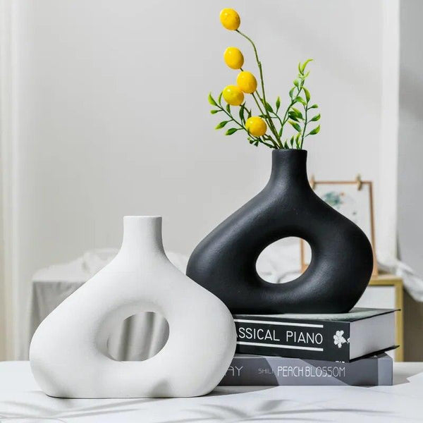Nordic Irregular Ceramic Vase ConnectRoom