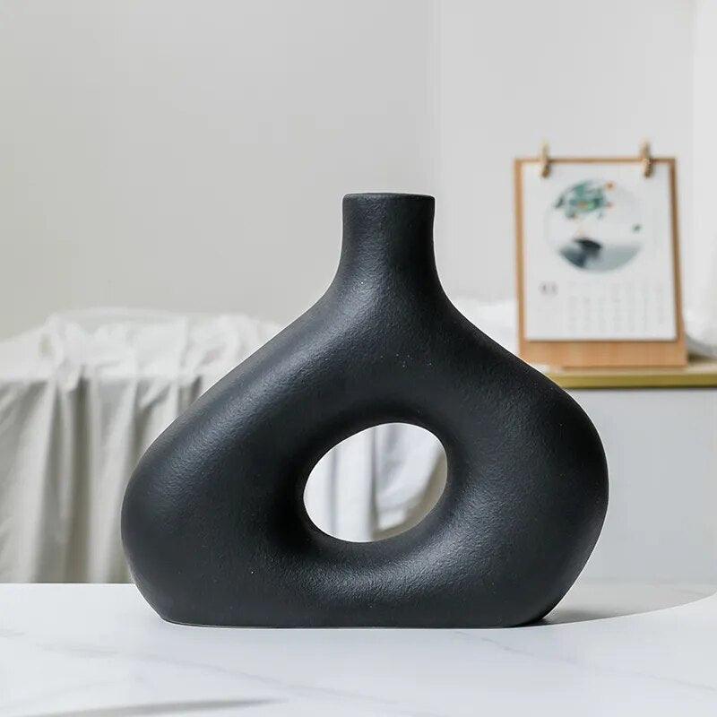 Nordic Irregular Ceramic Vase ConnectRoom