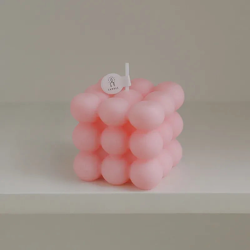 Bubble Cube Scented Candle - ConnectRoom