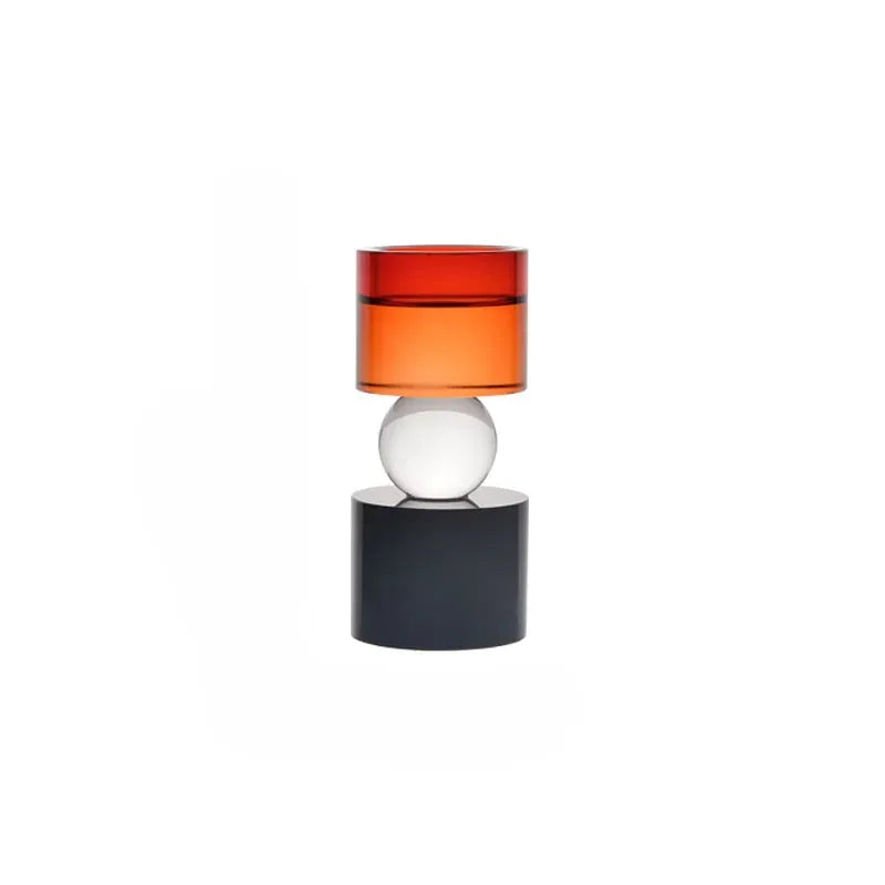 Multicolour Crystal Candle Holder