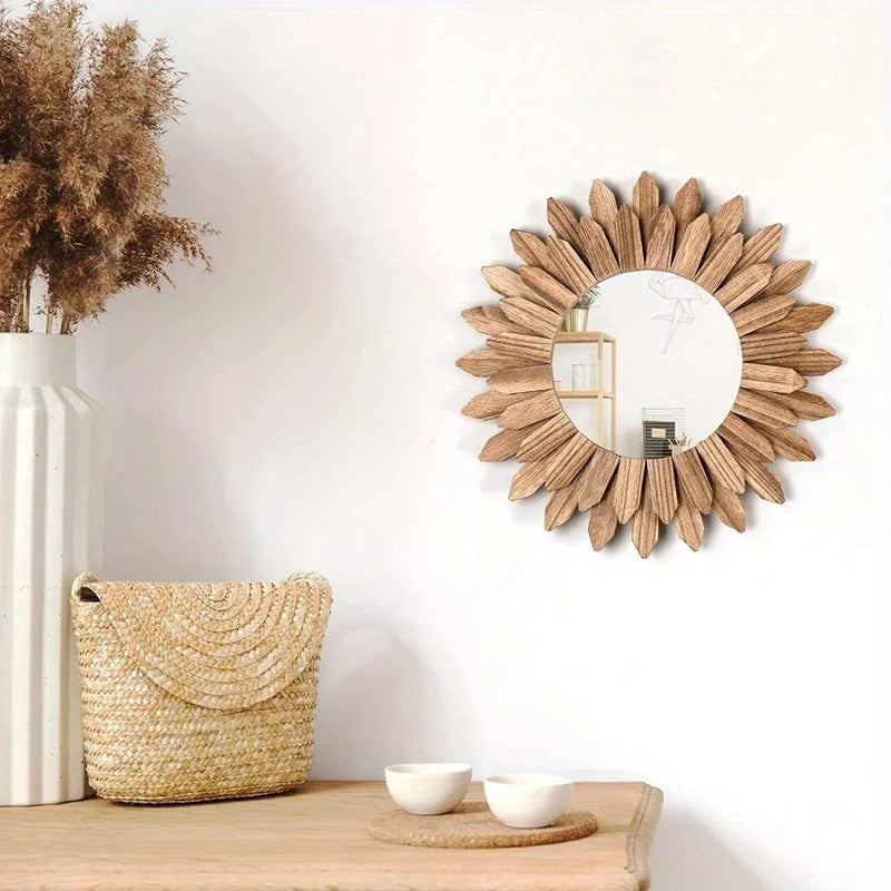 Wooden Farmhouse Mirror