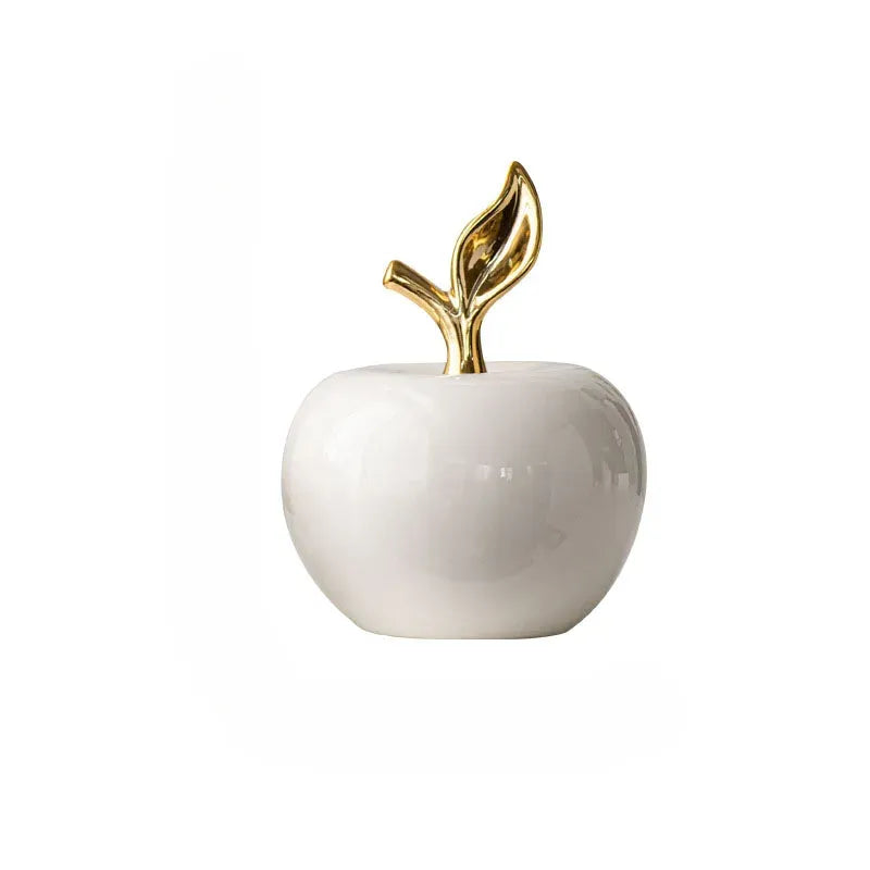 Nordic Abstract Apple Ornaments