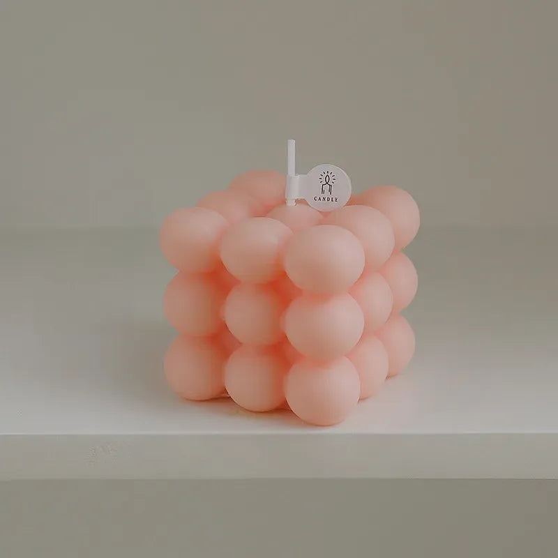 Bubble Cube Scented Candle - ConnectRoom