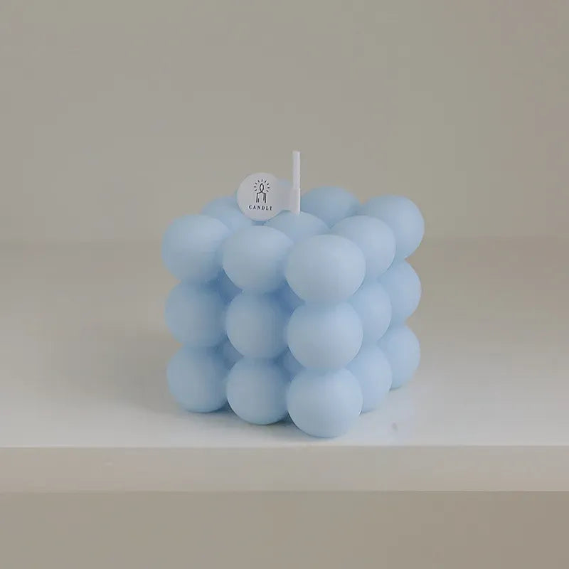 Bubble Cube Scented Candle - ConnectRoom