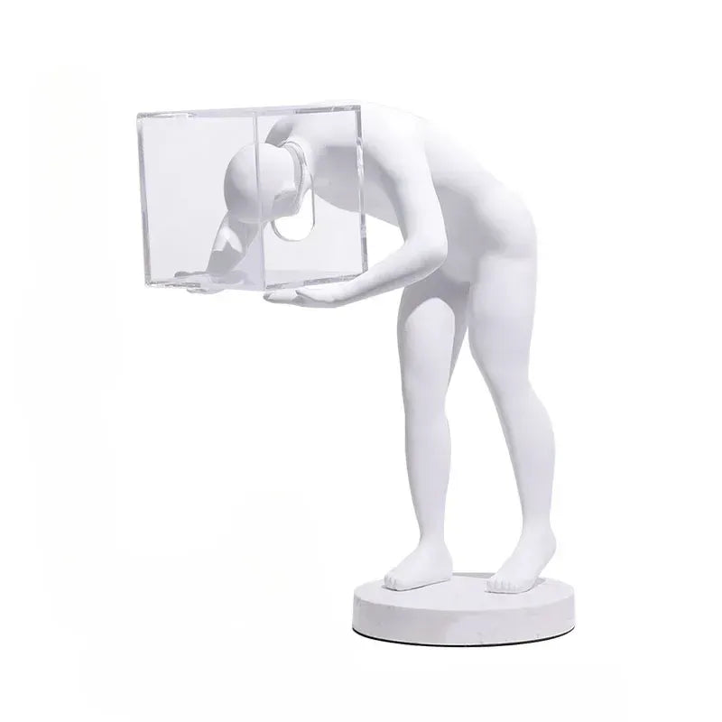 Prisoner Block Head Figure