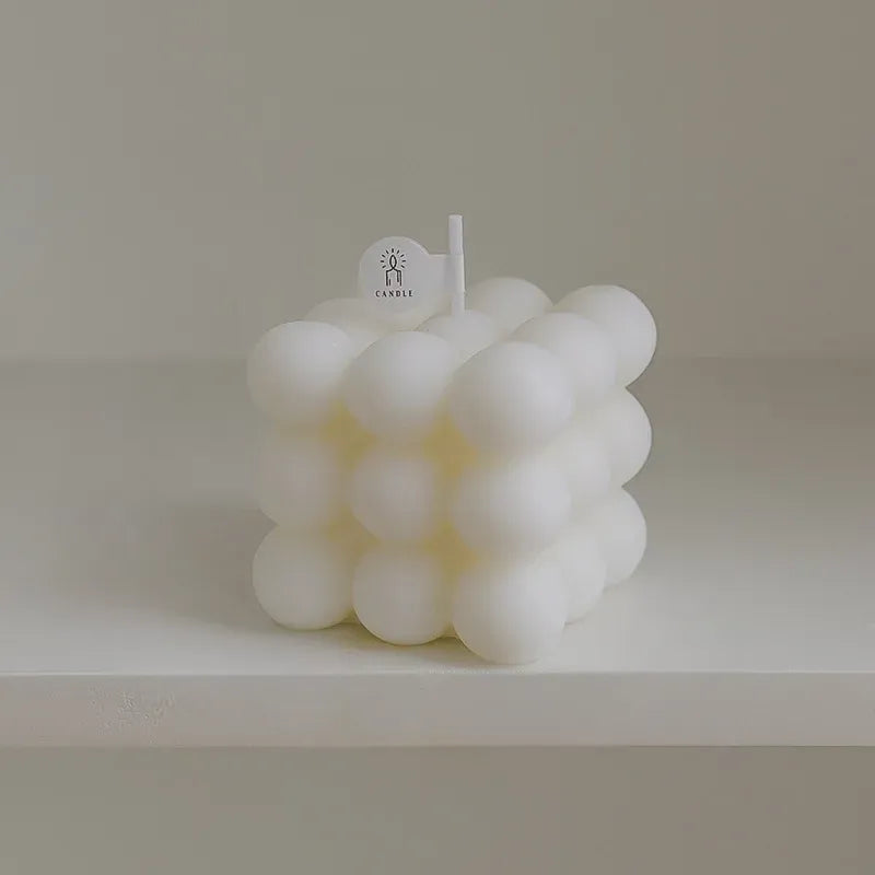 Bubble Cube Scented Candle - ConnectRoom