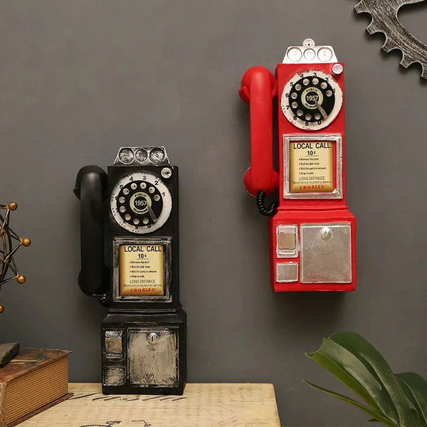 Wall Hanging Vintage Telephone