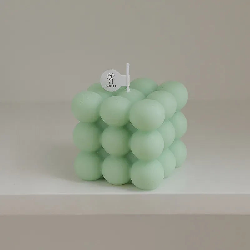 Bubble Cube Scented Candle - ConnectRoom