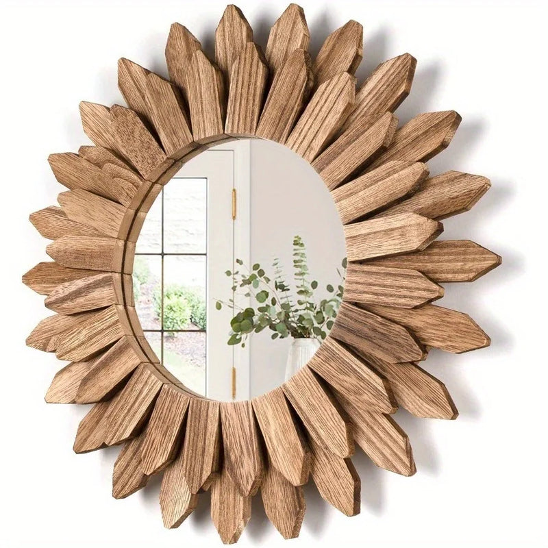 Wooden Farmhouse Mirror