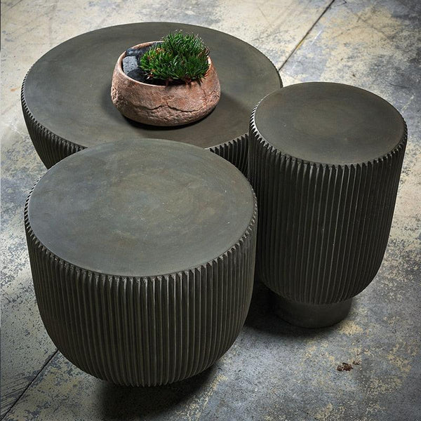 Fiberglass Concrete Tea Table ConnectRoom